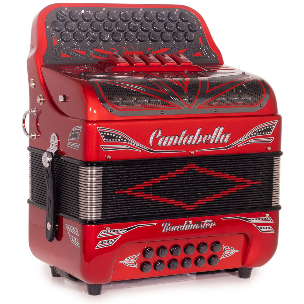 Cantabella Roadmaster Ultra Compact Accordion 5 Switch FBE Special Edition Diablo-Accordions & Concertinas-Cantabella-Hermes Music