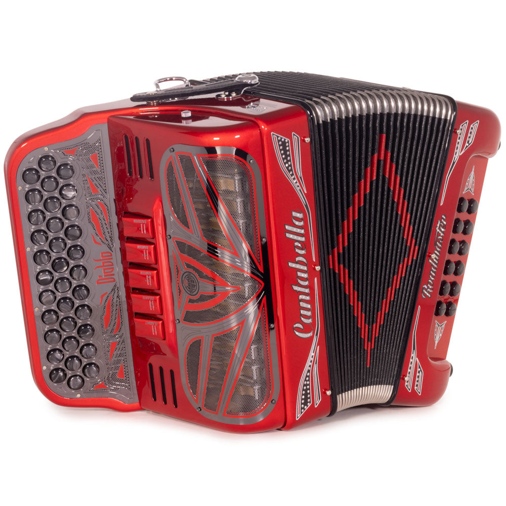 Cantabella Roadmaster Ultra Compact Accordion 5 Switch FBE Special Edition Diablo-Accordions & Concertinas-Cantabella-Hermes Music