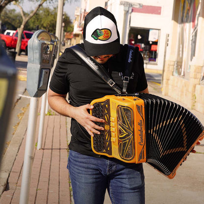 Accordion Pro Shop Truckers Cap-Accordions & Concertinas-Hermes Music- Hermes Music