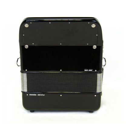 Anacleto El Italiano III Accordion FBE 5 Switches Black-accordion-Anacleto- Hermes Music