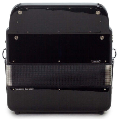 Anacleto Rey Aguila FBE 5 Switches Black Compact-accordion-Anacleto- Hermes Music