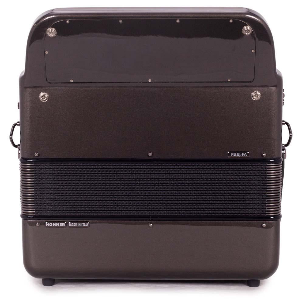 Anacleto Rey del Norte 5 Switches FBE Compact Gun Metal-accordion-Anacleto- Hermes Music