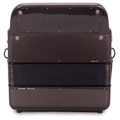 Anacleto Rey del Norte 5 Switches FBE Compact Gun Metal-accordion-Anacleto- Hermes Music