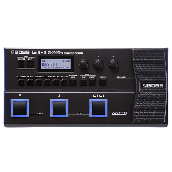 Boss GT-1 Guitar Multi-effects Pedal-processor-Boss- Hermes Music