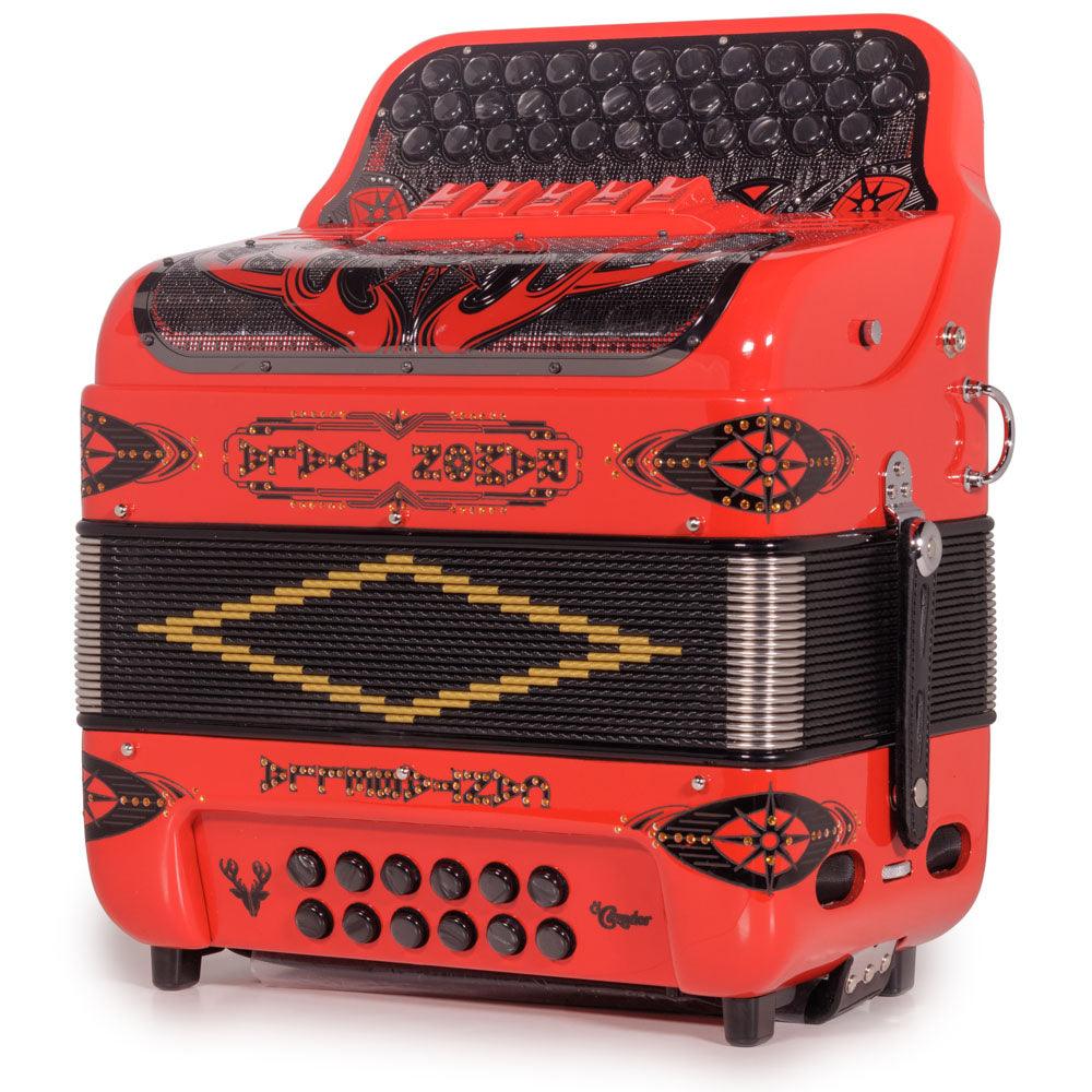 Cantabella El Cazador Ultra Compacto Edición Especial Ramon Ayala 5 Registros EAD Rojo con Negro