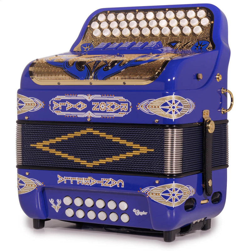 Cantabella El Cazador Ultra Compacto Edición Especial Ramon Ayala 5 Registros FBE Azul con Dorado