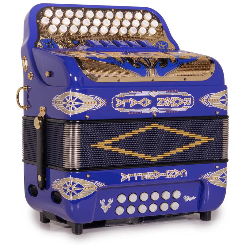 Cantabella El Cazador Ultra Compacto Edición Especial Ramon Ayala 5 Registros FBE Azul con Dorado