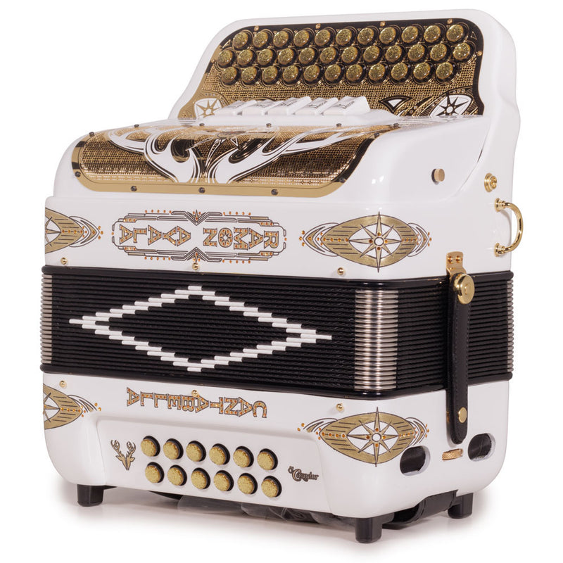 Cantabella El Cazador Ultra Compacto Edición Especial Ramon Ayala 5 Registros EAD Blanco con Dorado