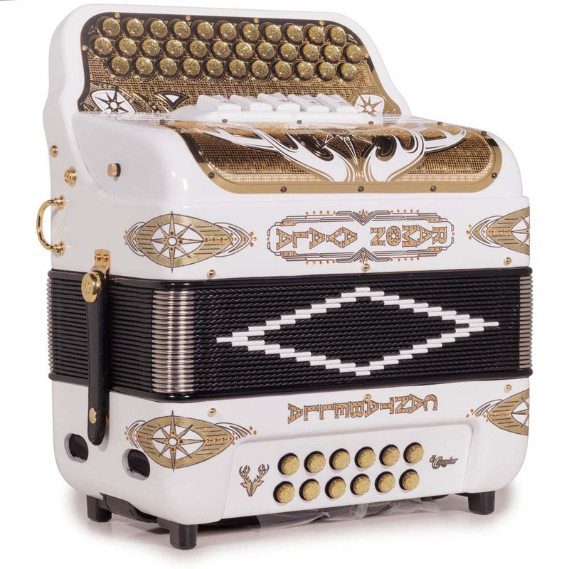 Cantabella El Cazador Ultra Compacto Edición Especial Ramon Ayala 5 Registros EAD Blanco con Dorado