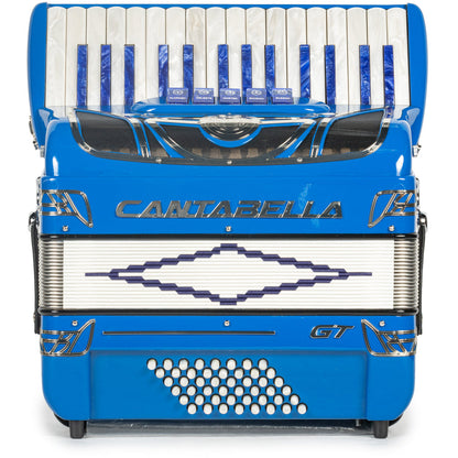 Cantabella GT 30 Key Piano Accordion 5 Switch Blue-accordion-Cantabella-Hermes Music-Accordion Pro Shop