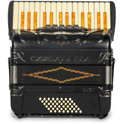 Cantabella GT 30 Key Piano Accordion 5 Switch Matte Black-accordion-Cantabella-Hermes Music-Accordion Pro Shop