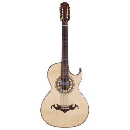 Cascabel Bajo Quinto in Cedar Wood, Filleted, T Machine Gold-Bajo Quinto-Cascabel- Hermes Music