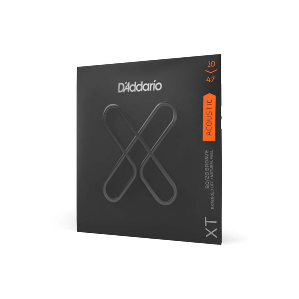 D'Addario XTABR1047 80/20 Bronze Acoustic Guitar Strings-accessories-Daddario- Hermes Music