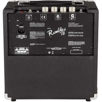 Fender Rumble 15 1x8" 15-watt Bass Combo Amp-amplifier-Fender- Hermes Music