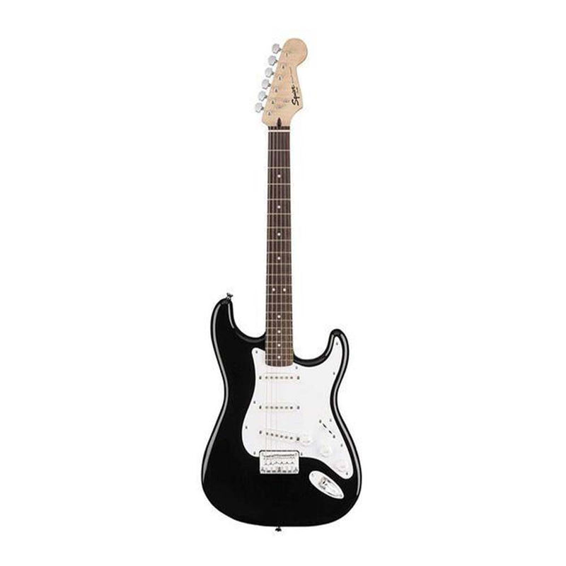 Fender® Squier Bullet Series Strat Electric Guitar Black-guitar-Fender- Hermes Music
