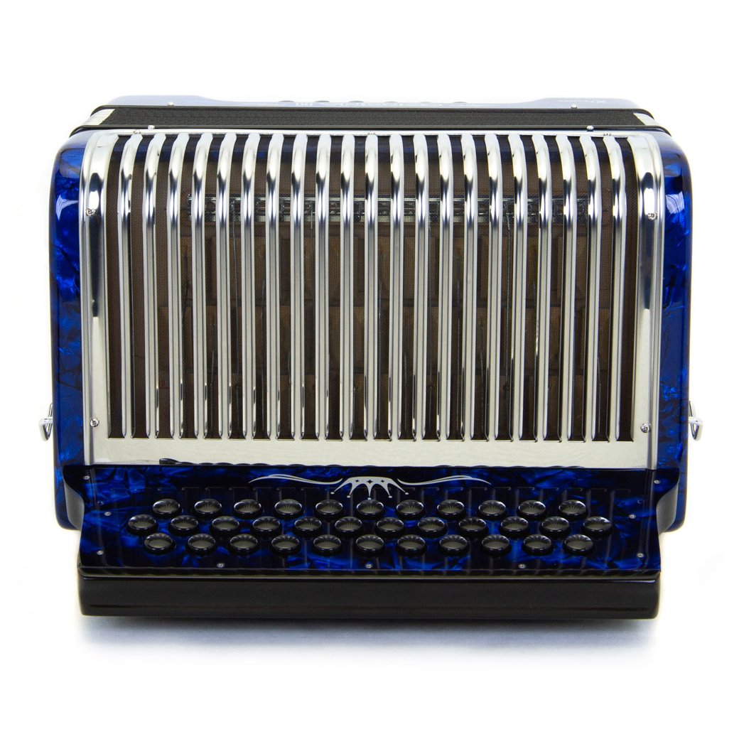 Hohner Corona II Xtreme FBE Blue-accordion-Hohner- Hermes Music