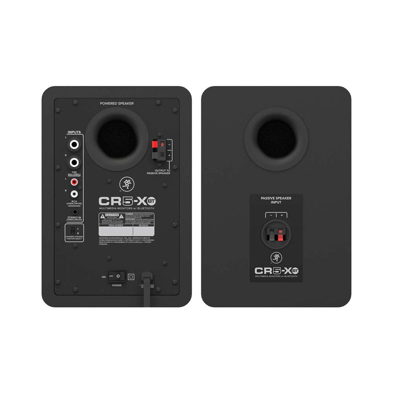 Mackie CR5-XBT 5" Creative Reference Multimedia Monitors (Pair)-speaker-Mackie- Hermes Music