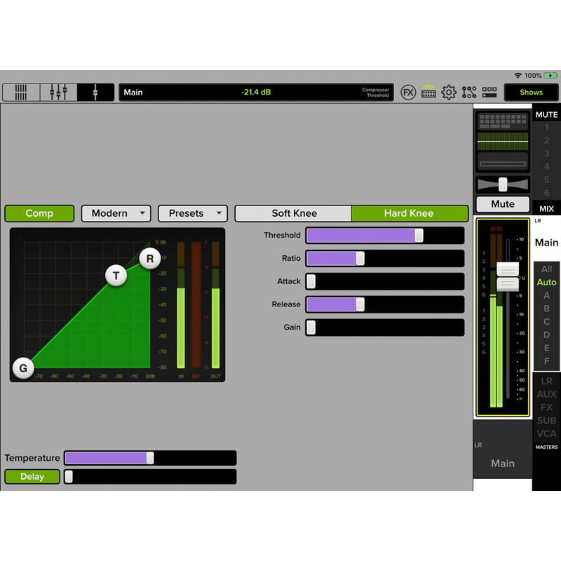 Mackie DL16S 16-Channel Wireless Digital Live Sound Mixer with Built-In Wi-Fi-mixer-Mackie- Hermes Music