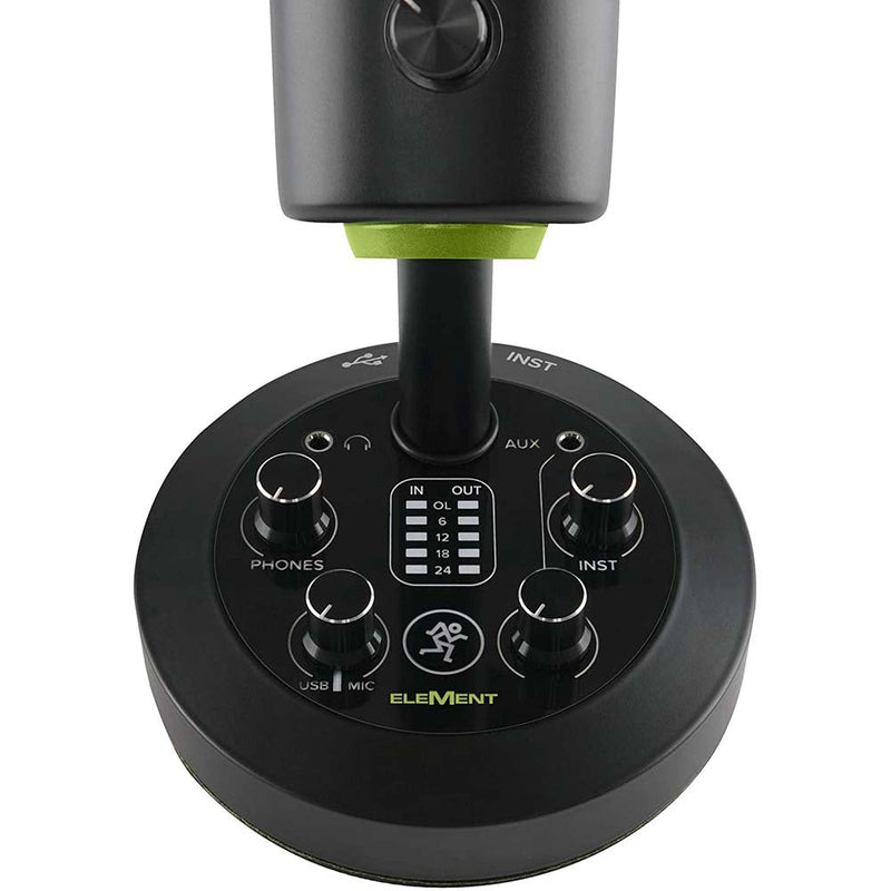 Mackie EM-CHROMIUM USB Condenser Microphone with 2-channel Mixer-microphone-Mackie- Hermes Music