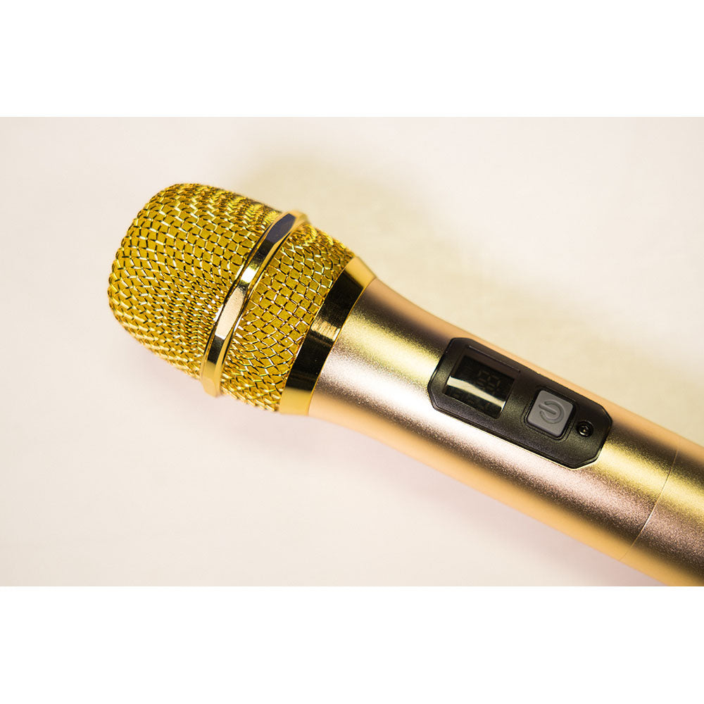 Momar Music MM-WMIC GOLD  Professional UHF Wireless Microphone