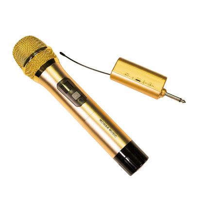 Momar Music MM-WMIC GOLD  Professional UHF Wireless Microphone