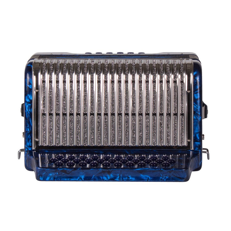 Montanari 3112 MG Accordion No Switch EAD Blue-accordion-Montanari- Hermes Music