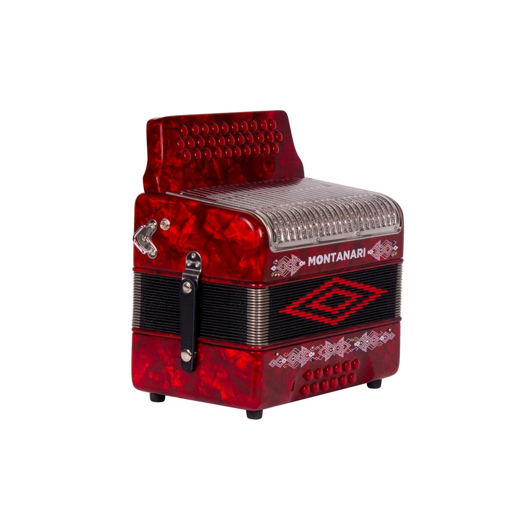 Montanari 3112G Accordion No Switch EAD Includes Cantabella Straps-bundle-Hermes Music- Hermes Music