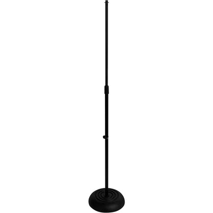 On Stage MS7201B Round-Base Mic Stand-accessories-On Stage- Hermes Music