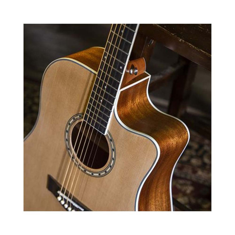 Peavey Delta Woods™ DW-2 CE™ Solid Top Cutaway Acoustic Electric Guitar-guitar-Peavey- Hermes Music