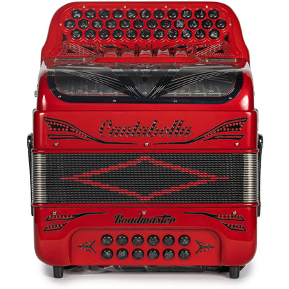 Cantabella Roadmaster Acordeón 5 Registros Sol Edición Especial Diablo Diapasón Pintado