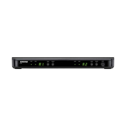 Shure BLX288/SM58 Dual-Channel Wireless Handheld Microphone System with SM58 Capsules-microphone-Shure- Hermes Music