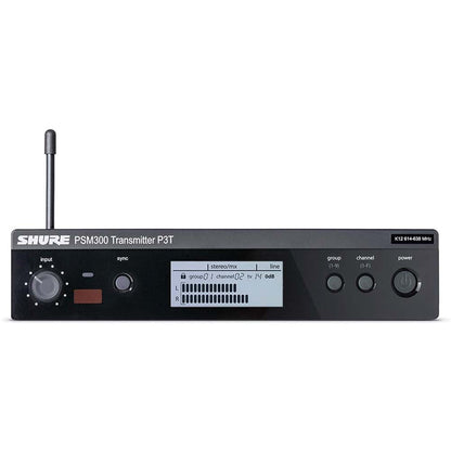 Shure P3TRA215TWP PSM300 Twinpack Wireless In-ear Monitor System-wireless system-Shure- Hermes Music