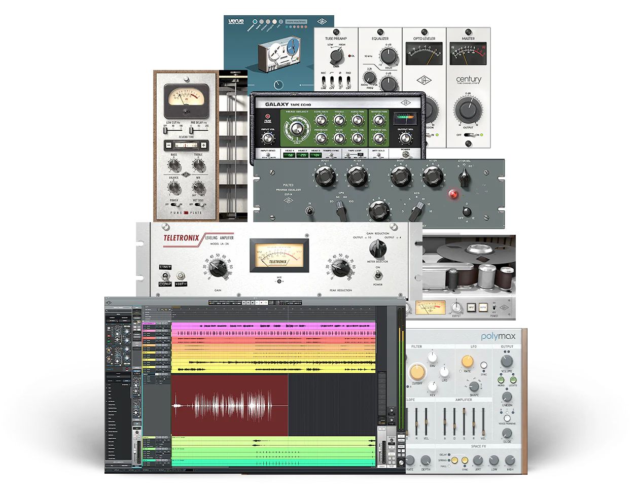 Universal Audio Volt 2 USB Recording Studio Audio Interface