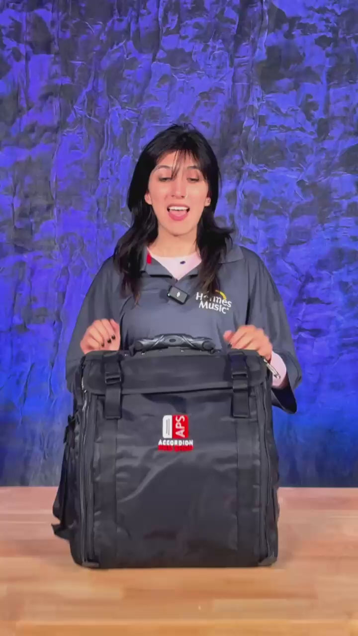Cargar video: Hohner Panther GCF plus APS Gig Bag-accordion-Hermes Music- Hermes Music