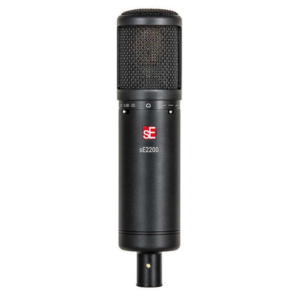 sE Electronics sE2200 Large Diaphragm Condenser Microphone with Shockmount & Filter-microphone-SE Electronics- Hermes Music